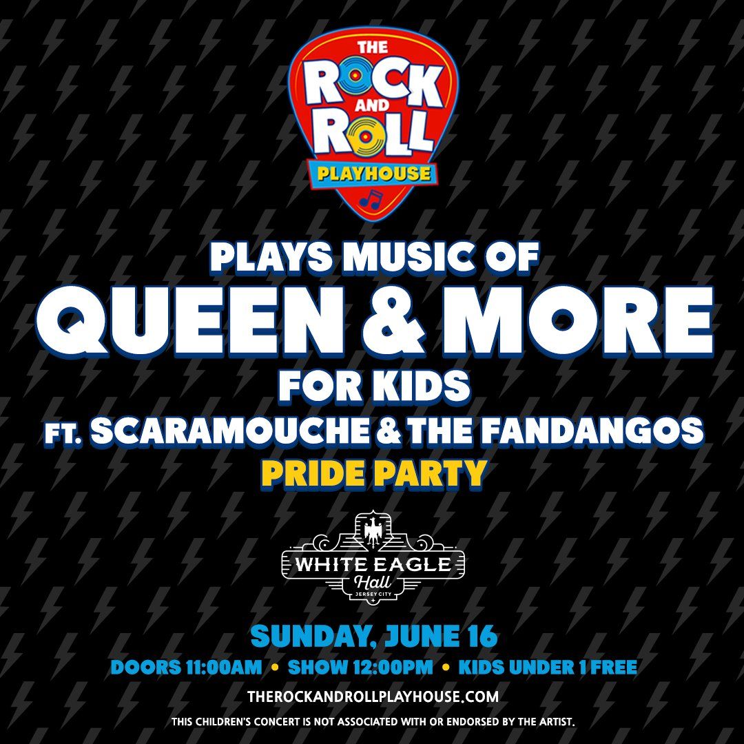 Rock and Roll Playhouse - The Music of Queen for Kids, 17 May | Event in Port Chester | AllEvents