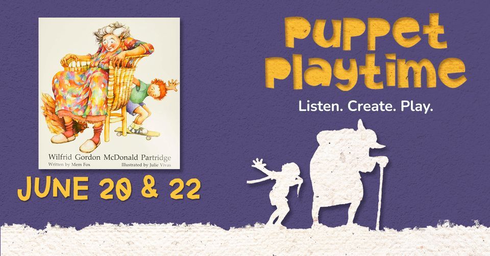 Puppet Playtime Wilfrid Gordon McDonald Partridge, Spare Parts Puppet