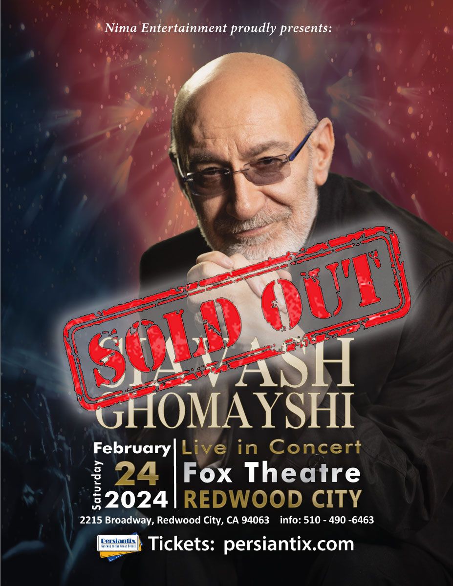 Siavash Ghomayshi at Rogers Arena, 21 June | Event in Vancouver | AllEvents