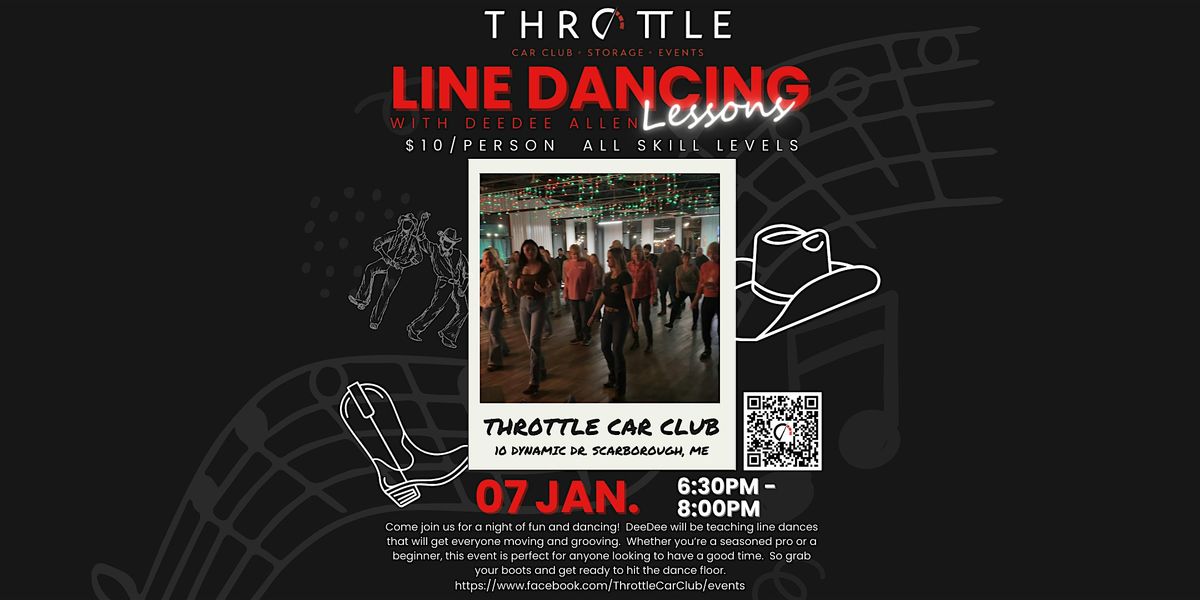 Line Dancing Lessons with DeeDee Allen, 7 January | Event in Scarborough | AllEvents
