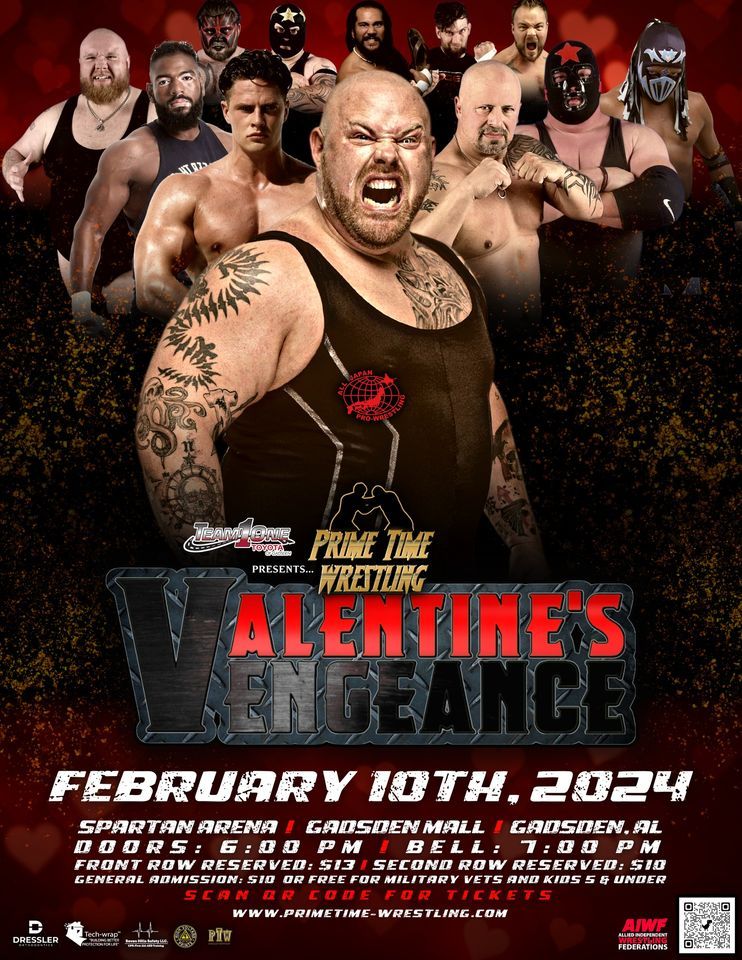 Prime Time Wrestling presents... VALENTINES VENGENCE"!, Gadsden Mall