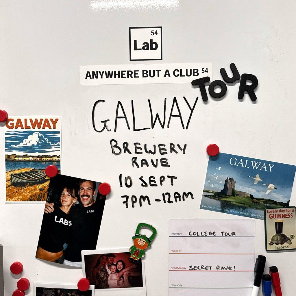 Lab54: Anywhere But A Club - Galway, 10 September | Event in Galway | AllEvents