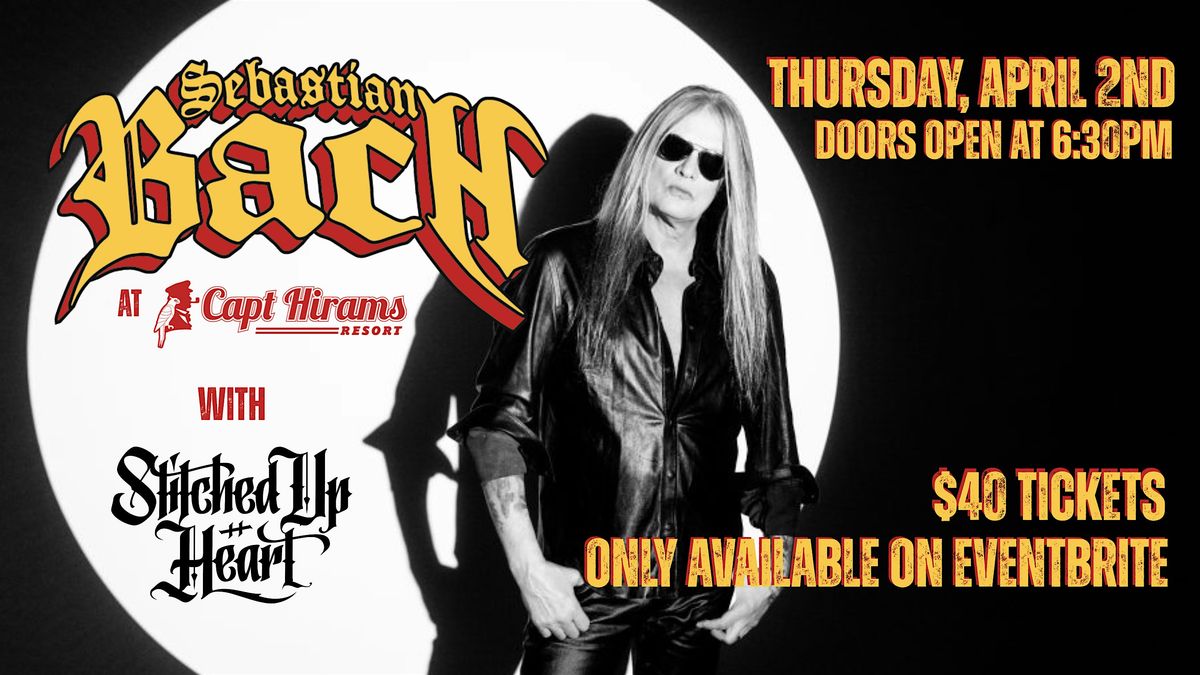 Sebastian Bach at Capt Hirams Resort, 2 April | Event in Sebastian | AllEvents