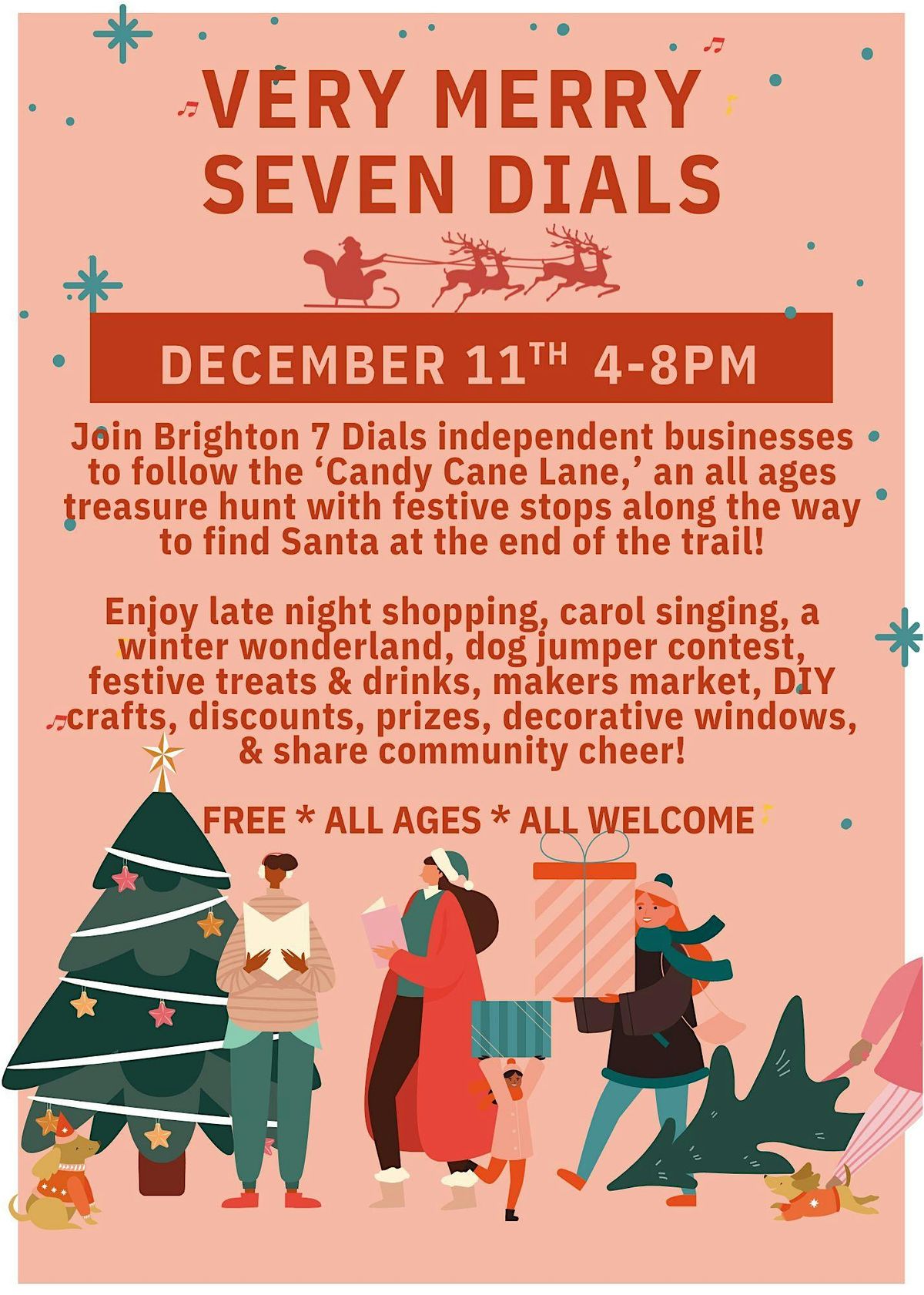 Very Merry 7 Dials, 11 December | Event in Brighton | AllEvents