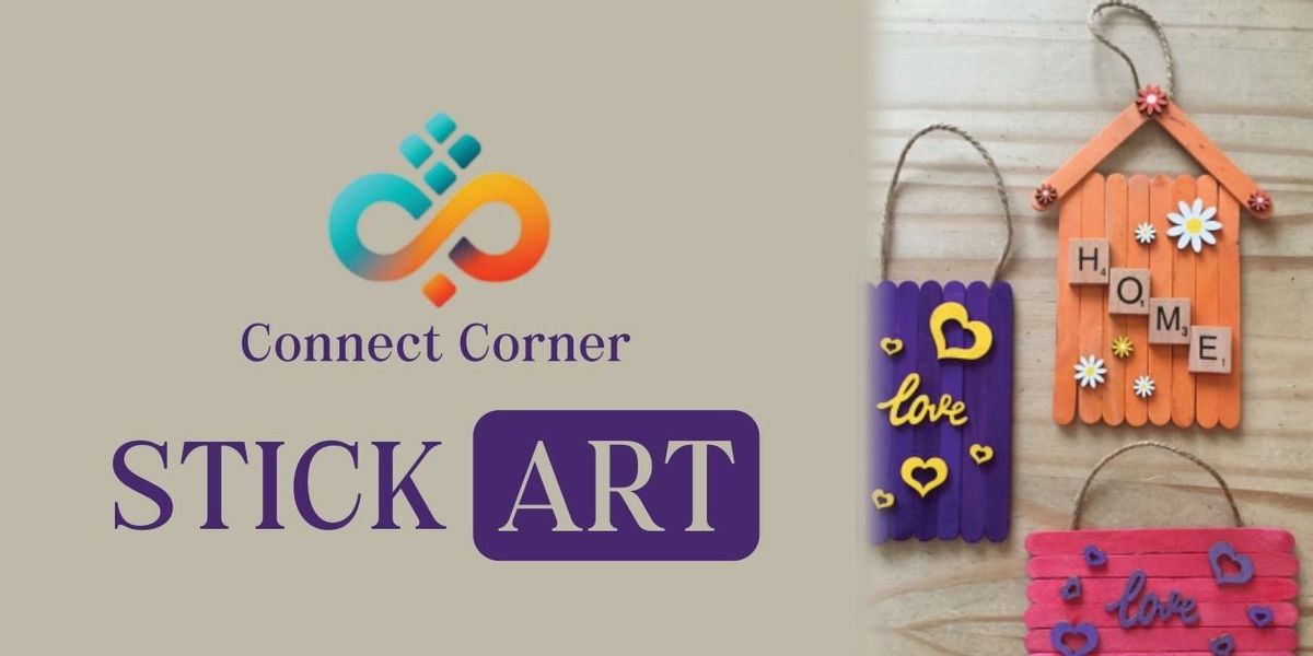Connect Corner: Stick Art Workshop, 26 July | Event in Hyderabad | AllEvents