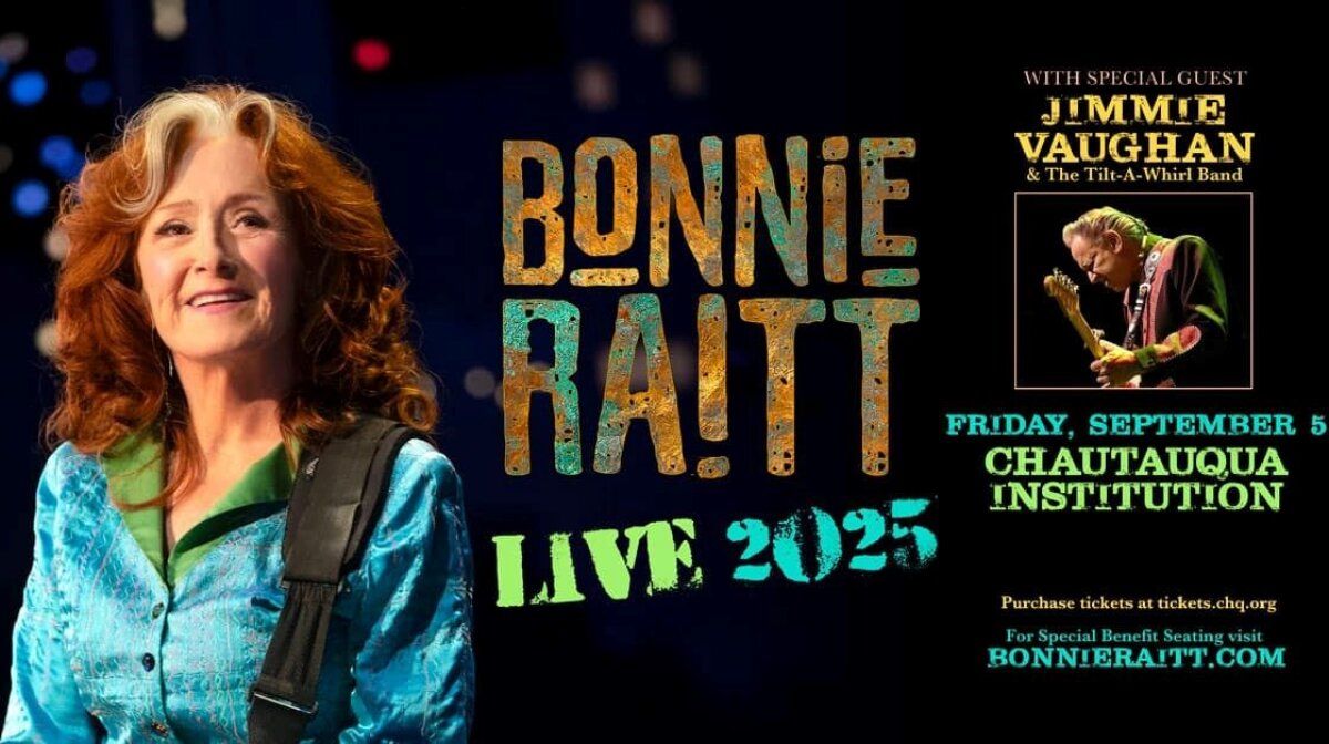 Bonnie Raitt with Special Guest Jimmie Vaughan & The Tilt-A-Whirl Band, 20 September | Event in Bayfield