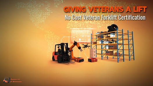 No Cost For The Veteran Forklift Certification Toyota Lift Of Minnesota Brooklyn Park 24 March