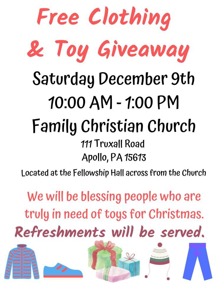 Family Christian Churchs event, Family Christian Church, East