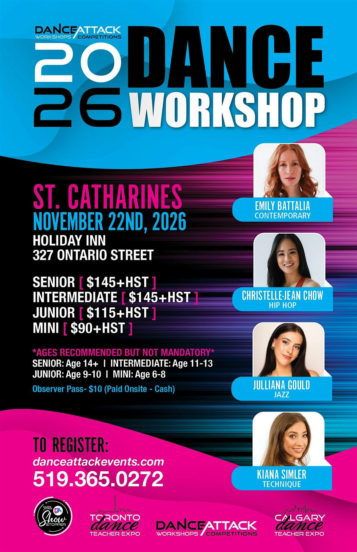 Dance Attack Workshop St.Catharines