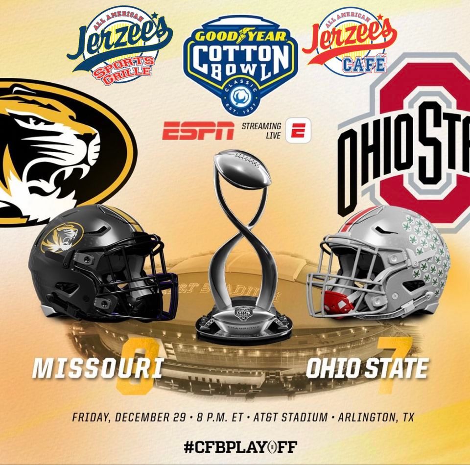 Programme De Match De Football Américain 1946 : Ohio State Vs. Missouri - Document Vintage Collector