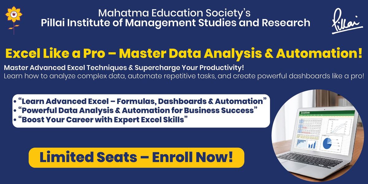 Advanced Excel Mastery, 24 May | Event in Mumbai | AllEvents