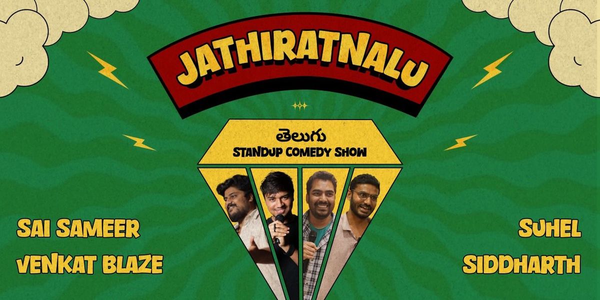 Jathiratnalu - a Telugu standup comedy show, 7 December | Event in Hyderabad | AllEvents