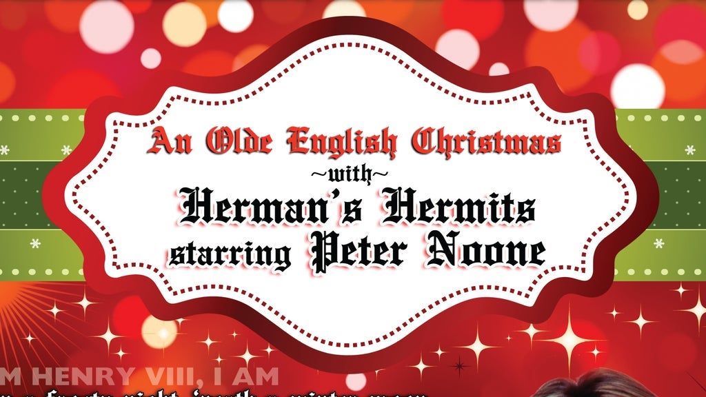 An Olde English Christmas with Herman's Hermits starring Peter Noone, 18 December | Event in Davenport | AllEvents