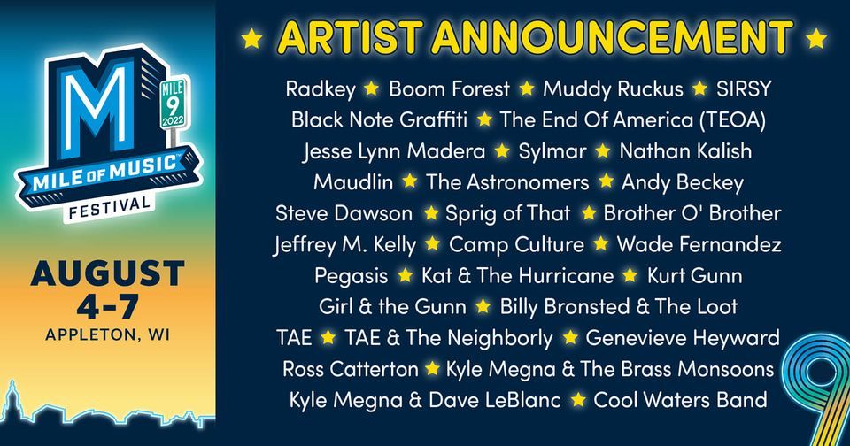 Camp Culture Mile Of Music (Day1), Appleton Wisconsin, Neenah, 5