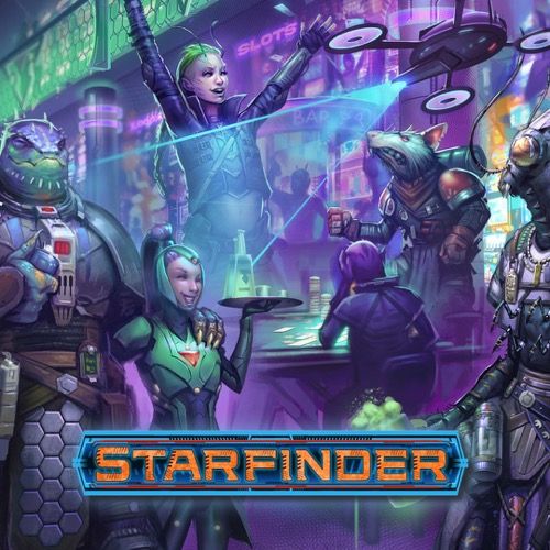 Starfinder Four 1st level Bounties Ft. Test Flight, Game Kastle