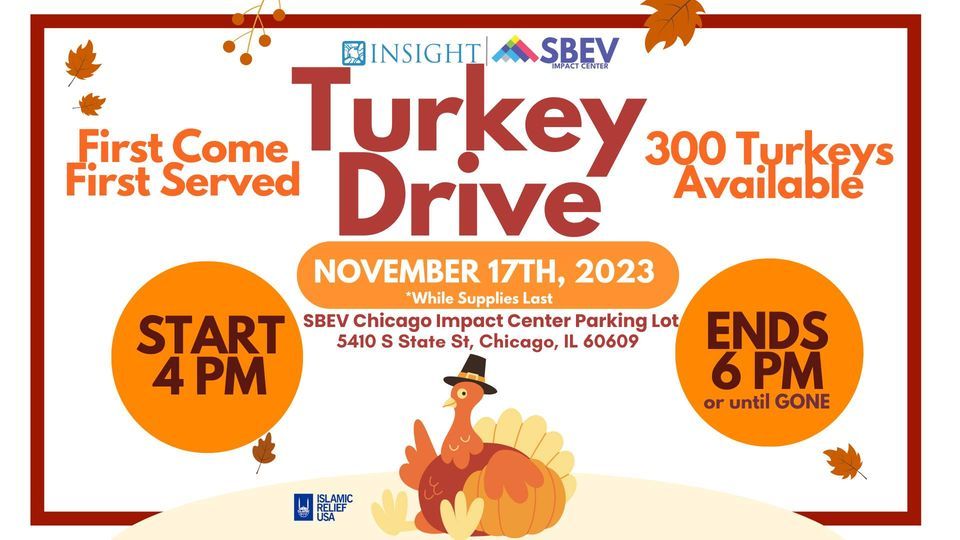 CHICAGO Turkey Giveaway (300 TURKEYS), 5410 S State St, Chicago, IL