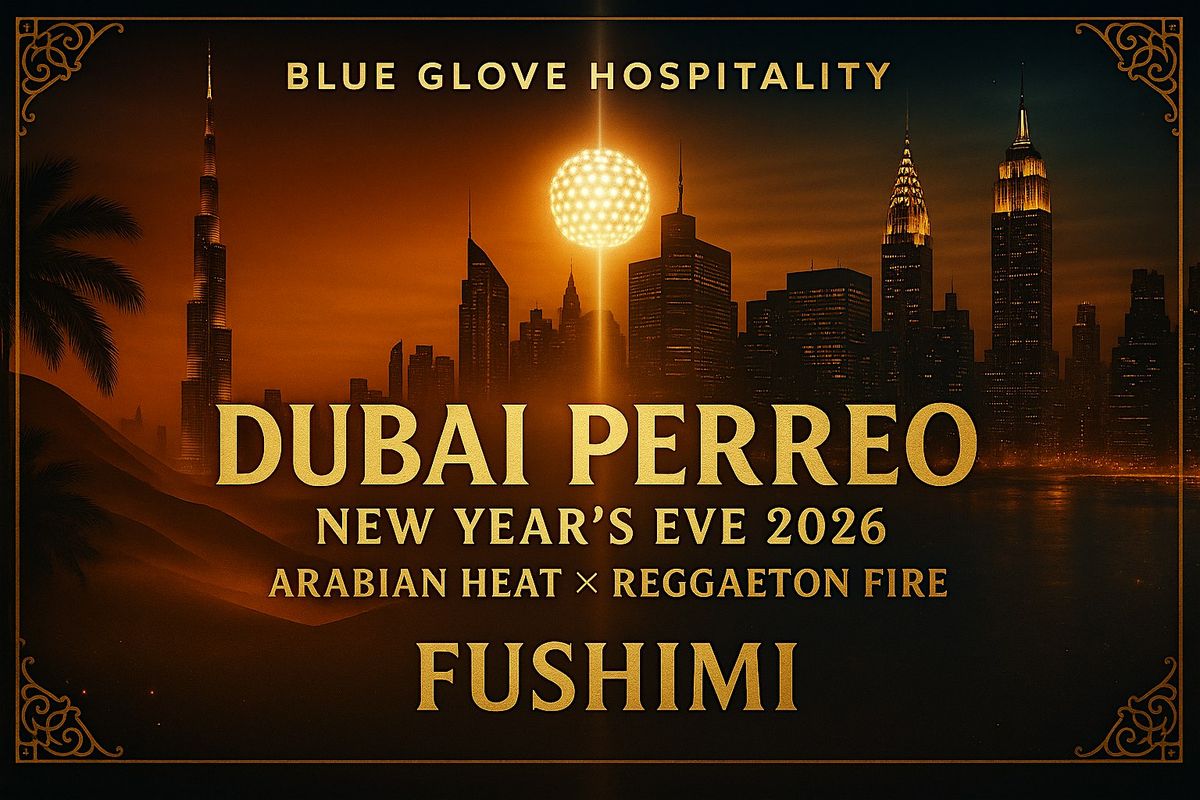 Blue Glove Presents: DUBAI PERREO | TIMES SQUARE NEW YEAR’S EVE BASH 2026, 31 December | Event in New York