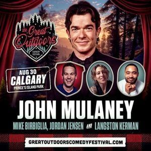 Great Outdoors Comedy Festival: John Mulaney  Mike Birbiglia & Jordan Jensen - Sunday Evening