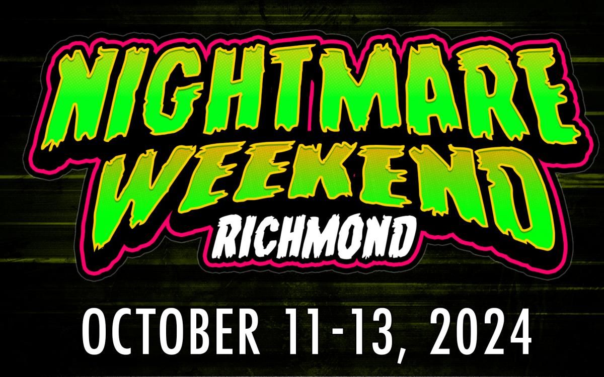 Nightmare Weekend Richmond  - Friday, 16 October | Event in Richmond | AllEvents