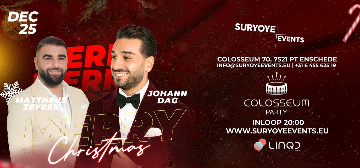 Suryoye Events Presents Christmas Party 2025, 25 December | Event in Enschede | AllEvents