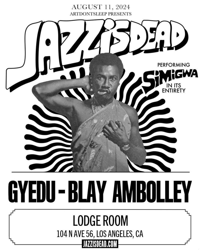 Gyedu-Blay Ambolley, 1 July | Event in Northampton | AllEvents