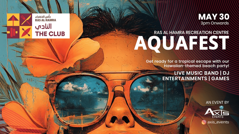 Aquafest in Ras Al Hamra Recreation Centre, Muscat, 30 May | Event in Ruwi | AllEvents