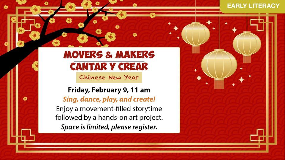 Movers & Makers, Eager Free Public Library, Evansville, February 9 2024