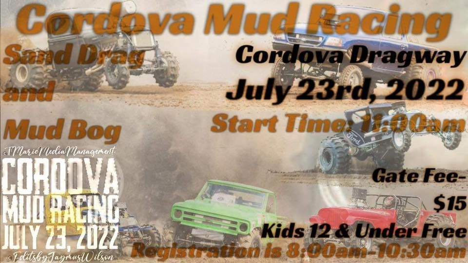 2,000 ADDED MONEY Mud & Sand Drags, 19425 IL84, Cordova, IL 61242