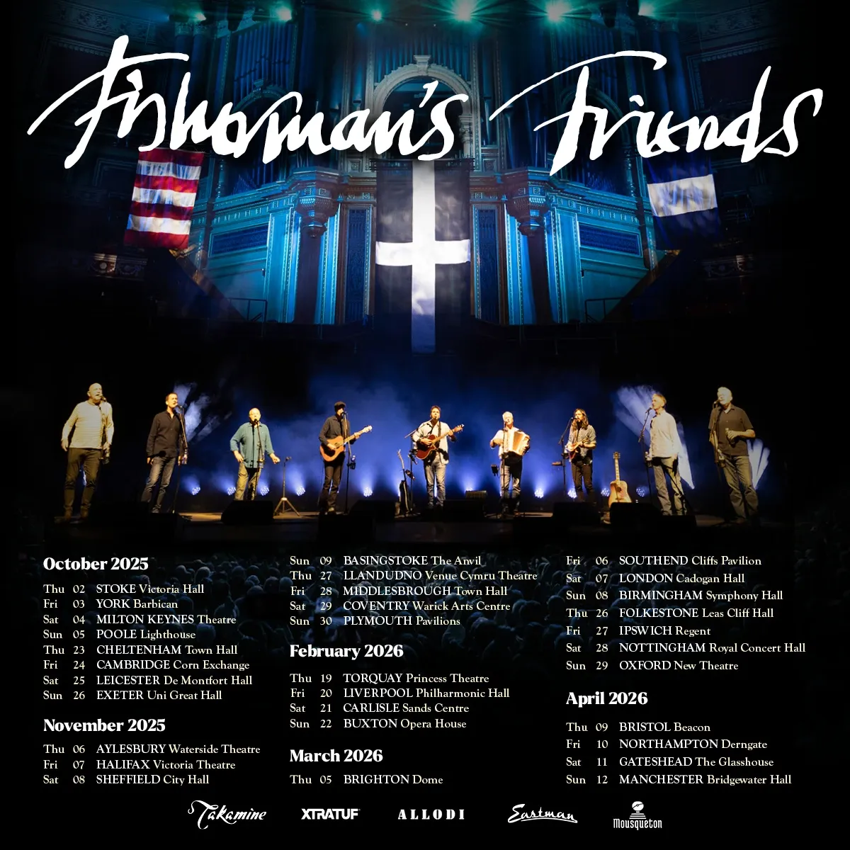 The Fishermans Friends at Theatre Royal Concert Hall - Nottingham, 28 March | Event in Nottingham | AllEvents