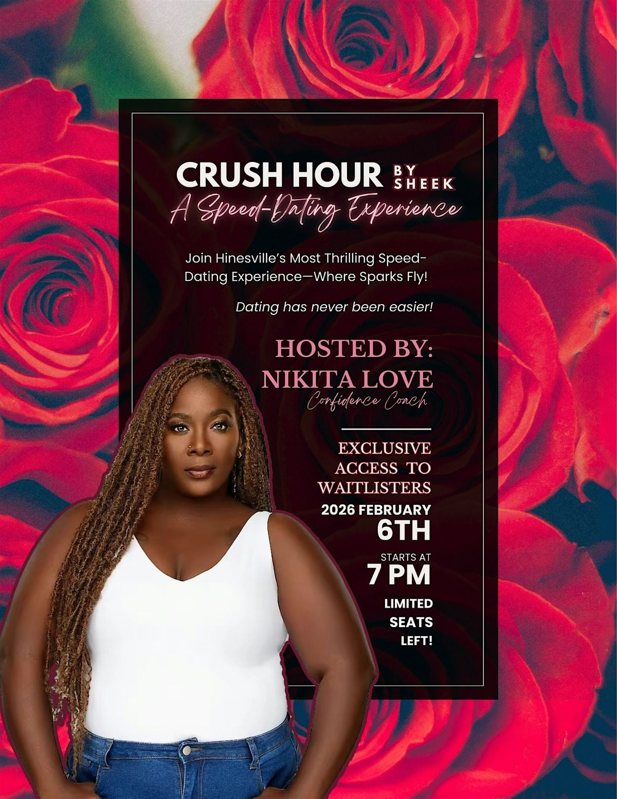 Crush Hour by SheeK — A Speed Dating Experience - 02/06/26 (Pooler)