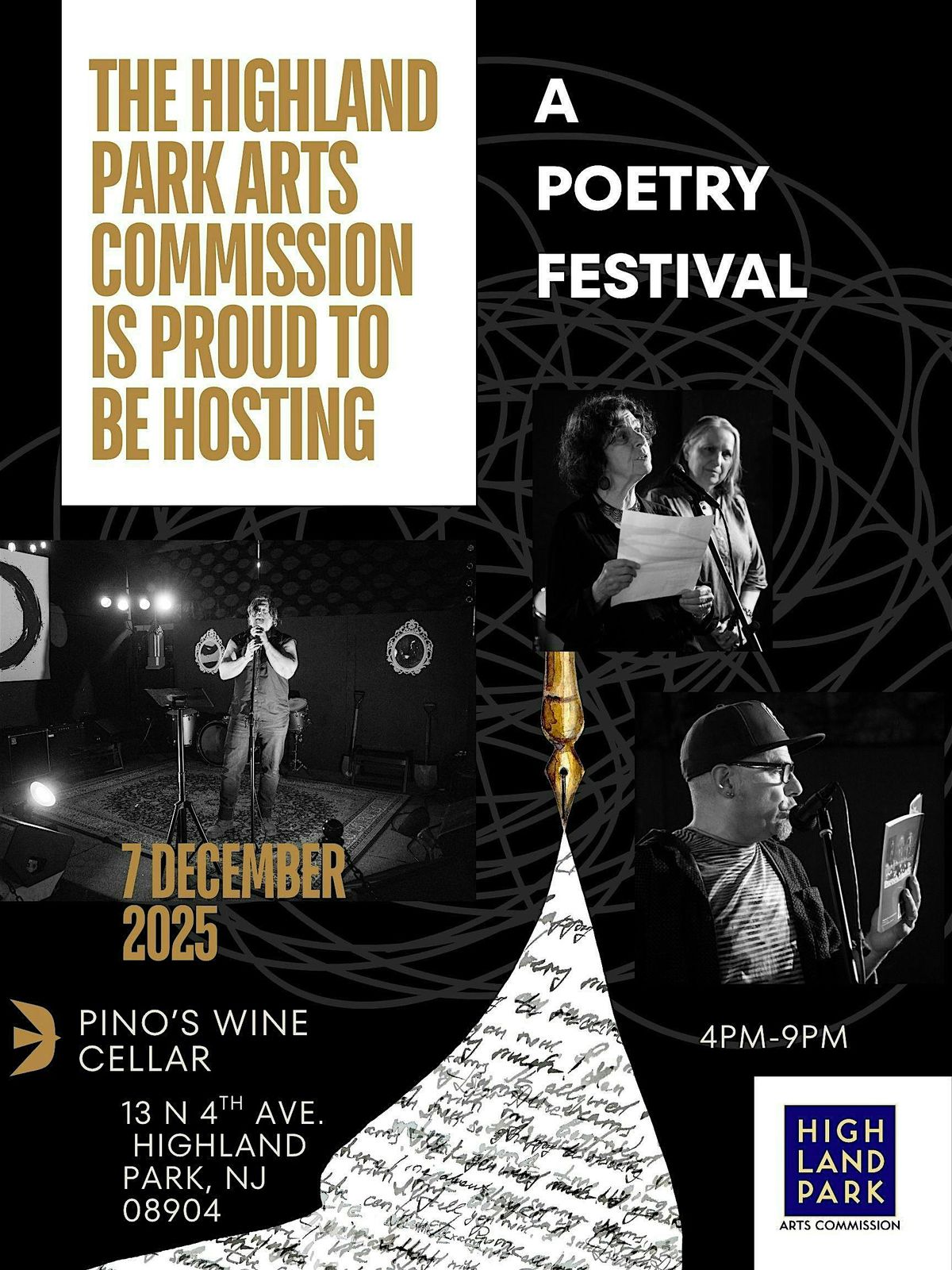Poetry Festival, 7 December | Event in Highland Park | AllEvents