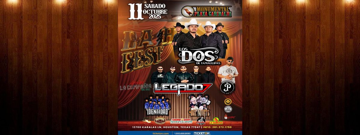 LOS DOS DE TAMAULIPAS, LEGADO 7 & MAS  in Houston, 11 October | Event in Houston | AllEvents