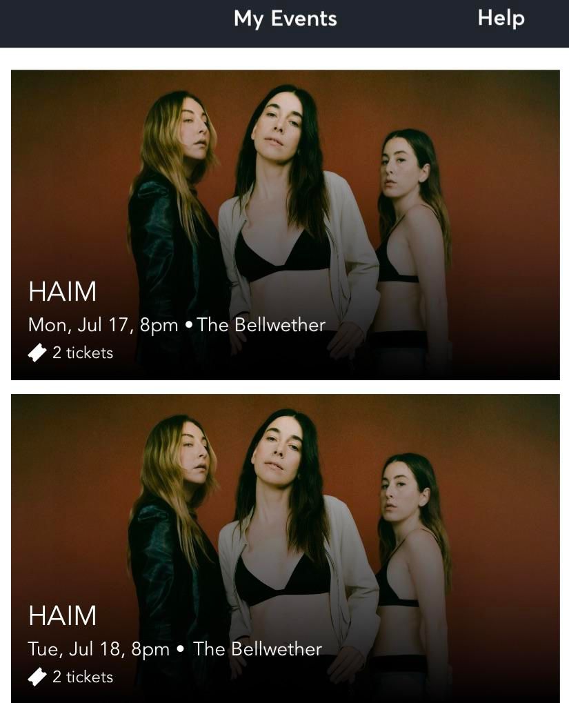 Haim at Santa Barbara Bowl, 11 October | Event in Santa Barbara | AllEvents