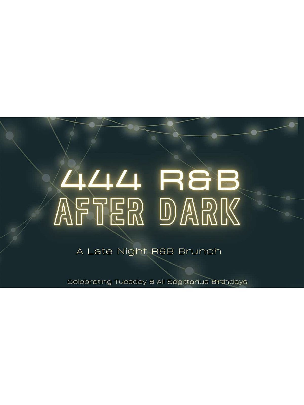 444 R&B late night brunch, 20 December | Event in Oakland | AllEvents