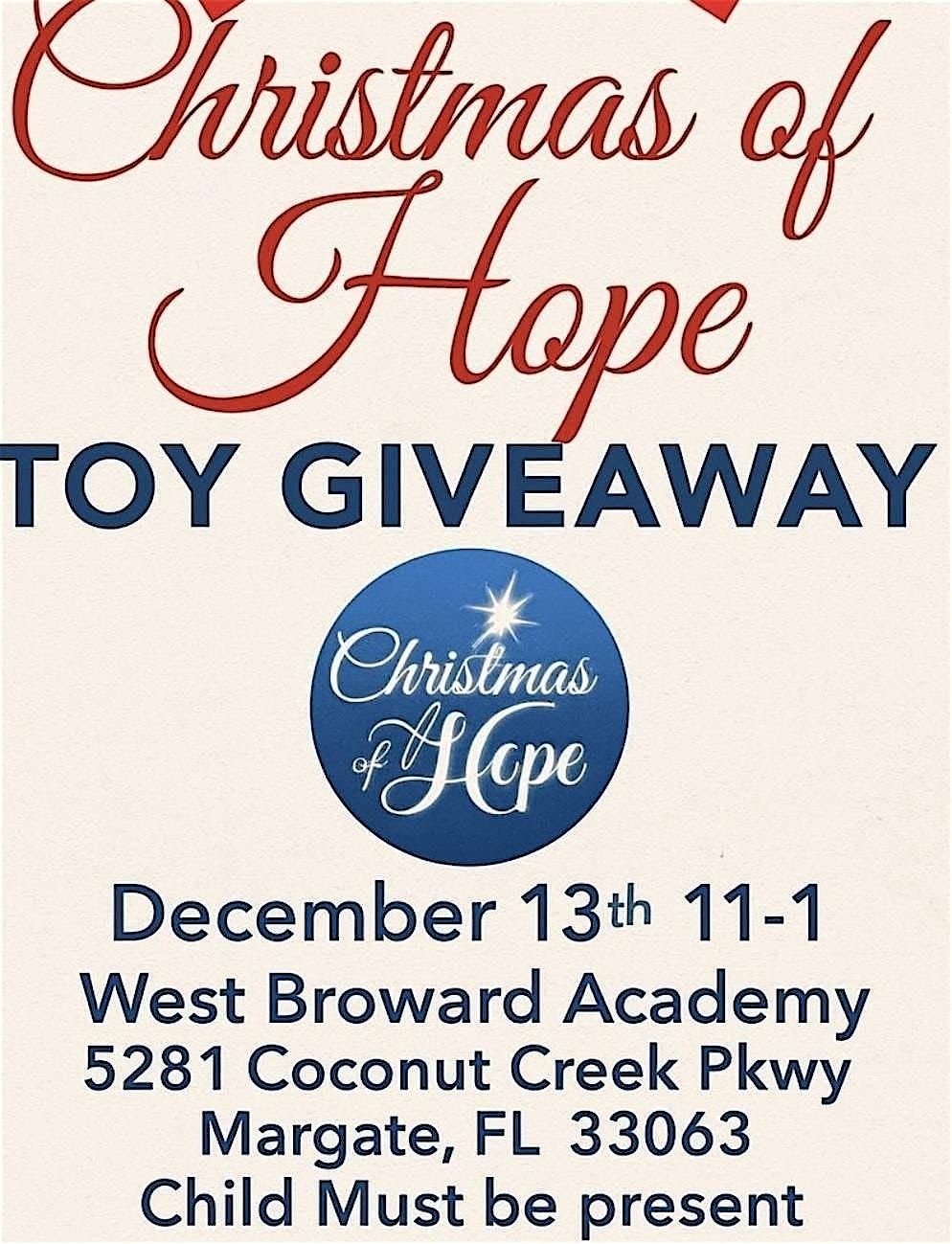 Toy Giveaway, 13 December | Event in Margate | AllEvents