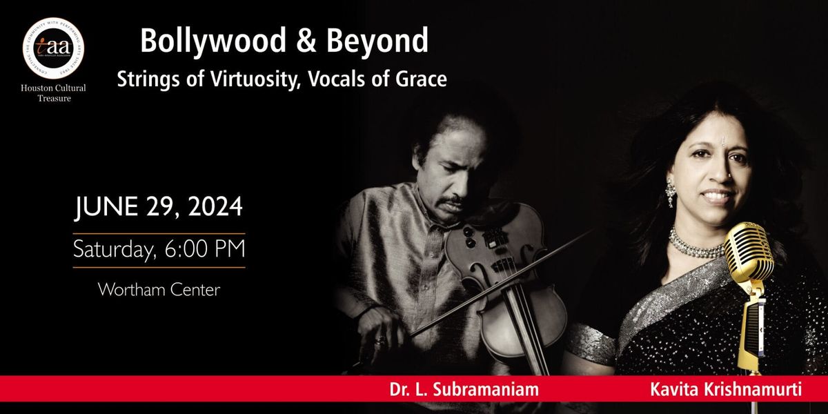 Kavita Krishnamurthy with L. Subramaniam, 21 September | Event in Gary | AllEvents