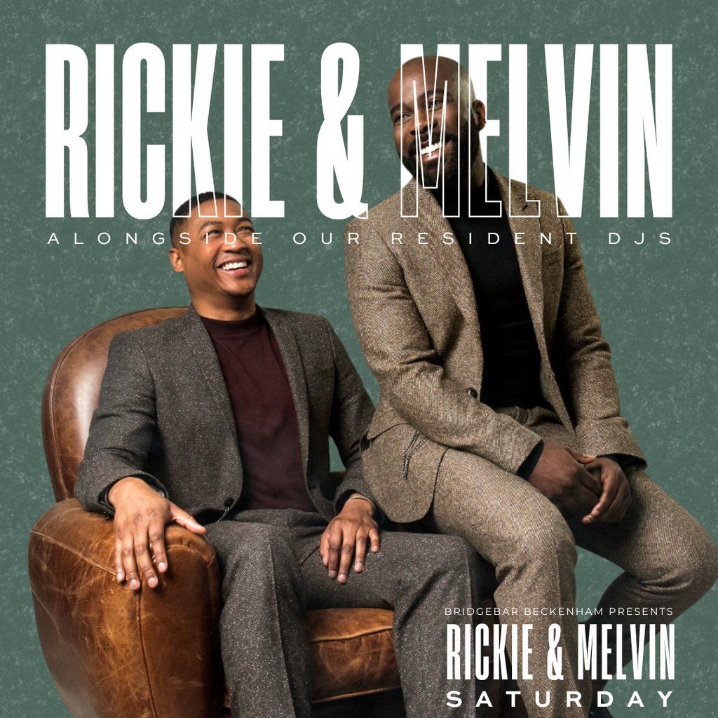 Bridgebar Presents: Rickie & Melvin, 30 August | Event in Croydon | AllEvents