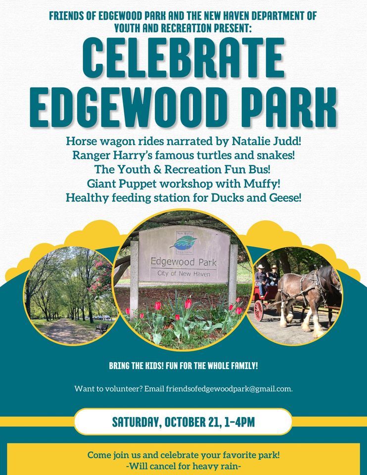 Celebrate Edgewood Park, Edgewood Park, New Haven, October 21 2023
