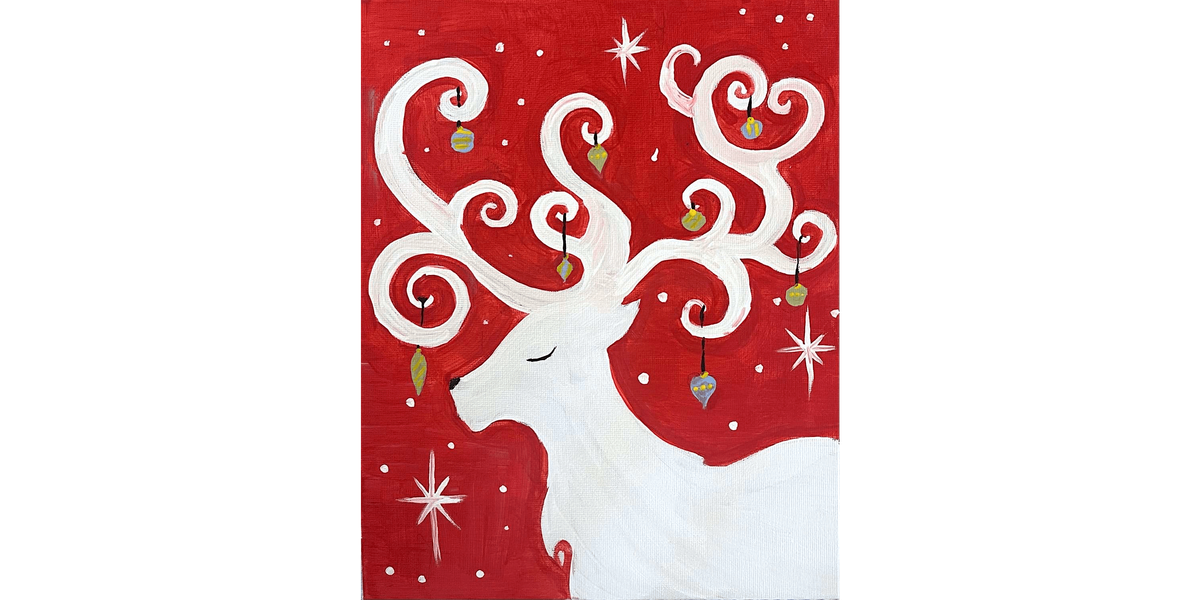 Reindeer Ornament - Paint and Sip in Salt Lake City | Classpop!™, 4 December | Event in Salt Lake City | AllEvents