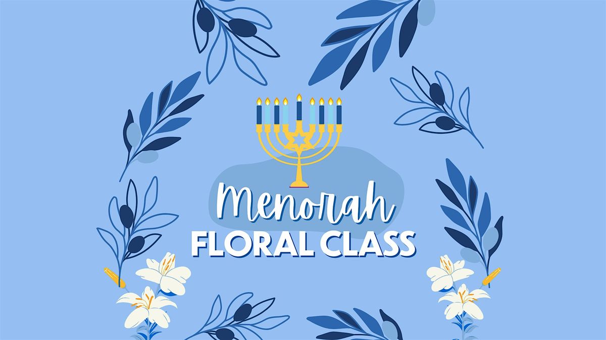 Menorah Floral Class, 13 December | Event in West Palm Beach | AllEvents