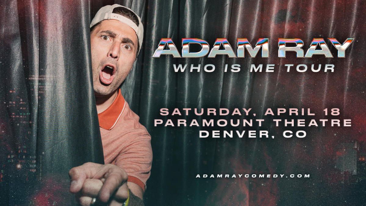 Adam Ray: Who Is Me Tour at Carnegie Library Music Hall of Homestead, 29 March | Event in Homestead | AllEvents