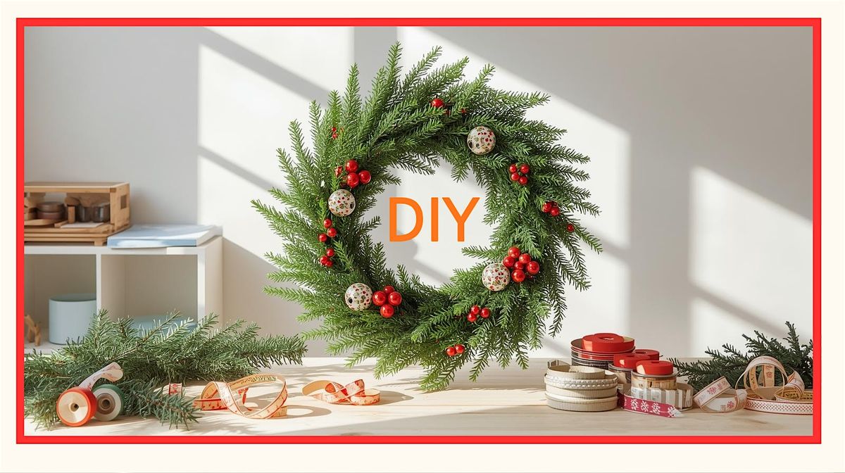 Christmas Wreath - EVENING WORKSHOP, 28 November | Event in Manchester | AllEvents