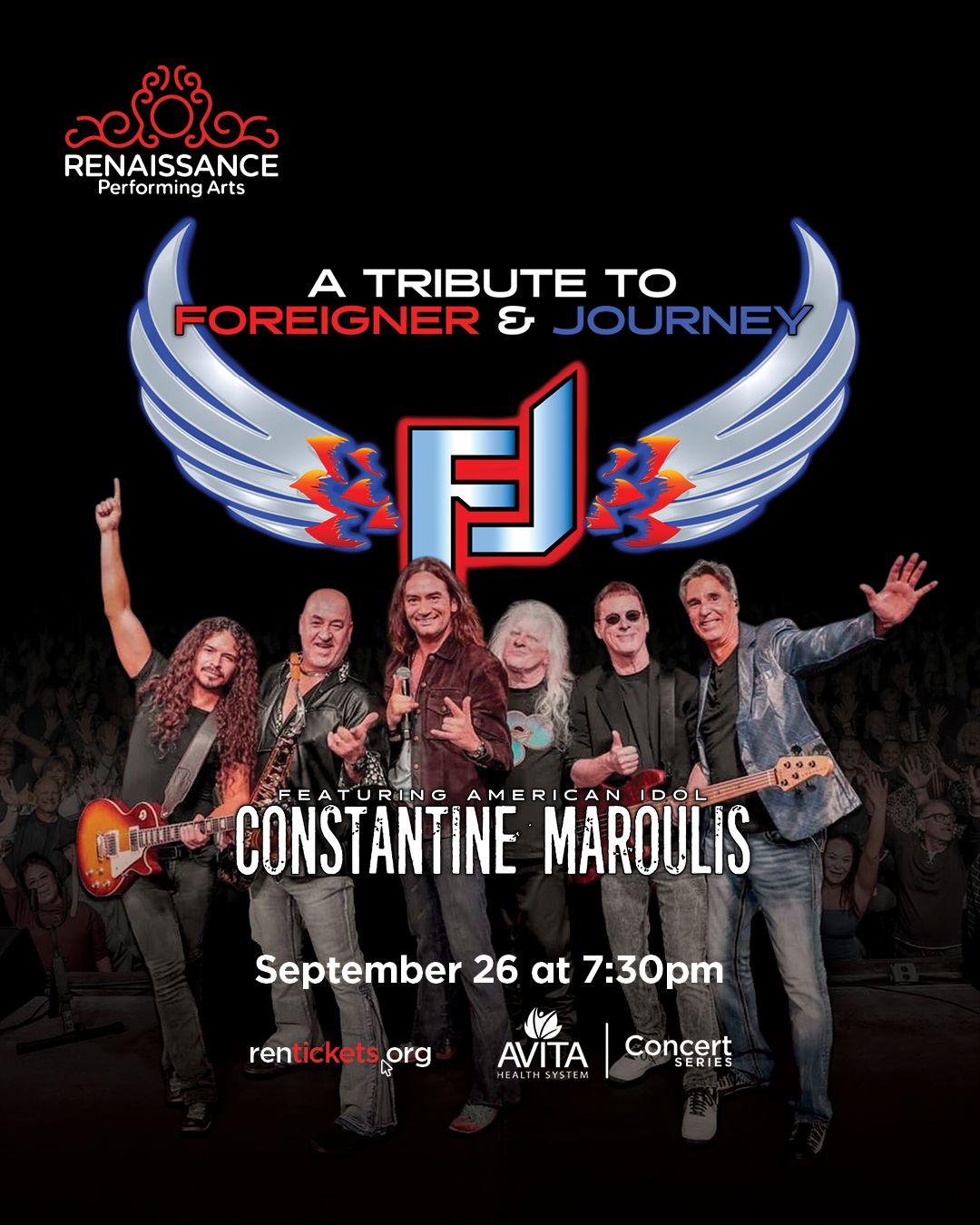 FJ - A Tribute To Foreigner and Journey, 7 November | Event in Plymouth | AllEvents