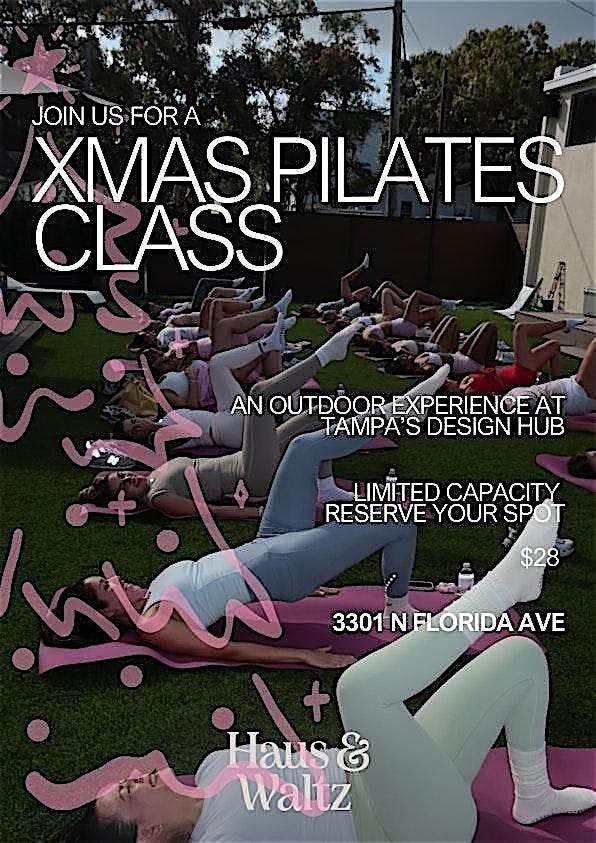 Christmas Pilates Flow + Hot Cocoa Social, 13 December | Event in Tampa | AllEvents