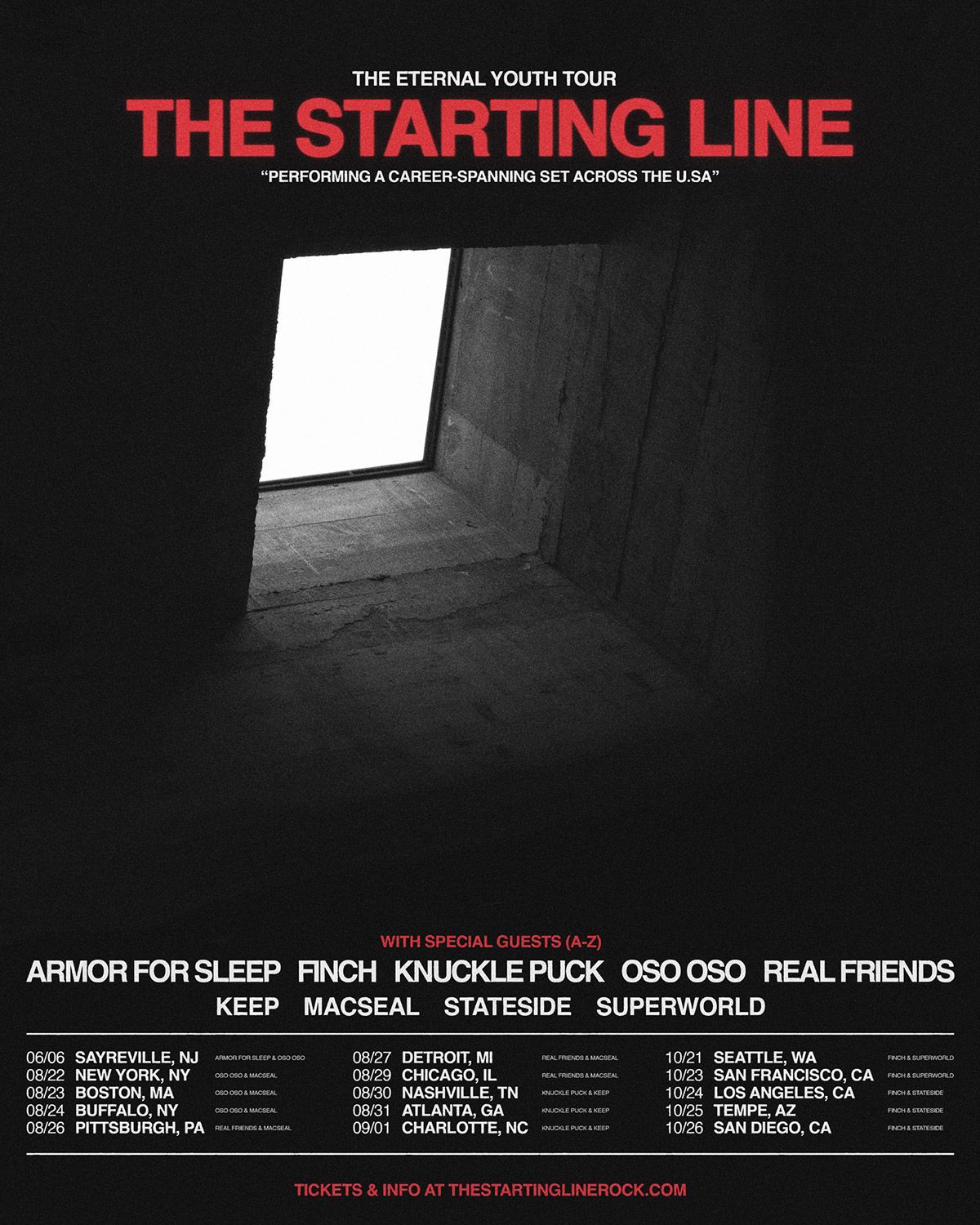 The Starting Line  Finch  & Stateside, 24 October | Event in Tempe | AllEvents