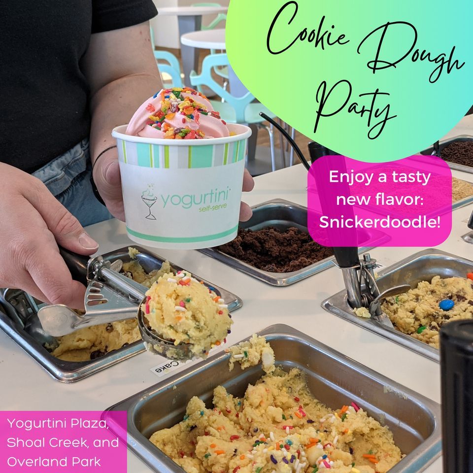 Edible Cookie Doughs 3rd Birthday, Yogurtini Overland Park, 19 November