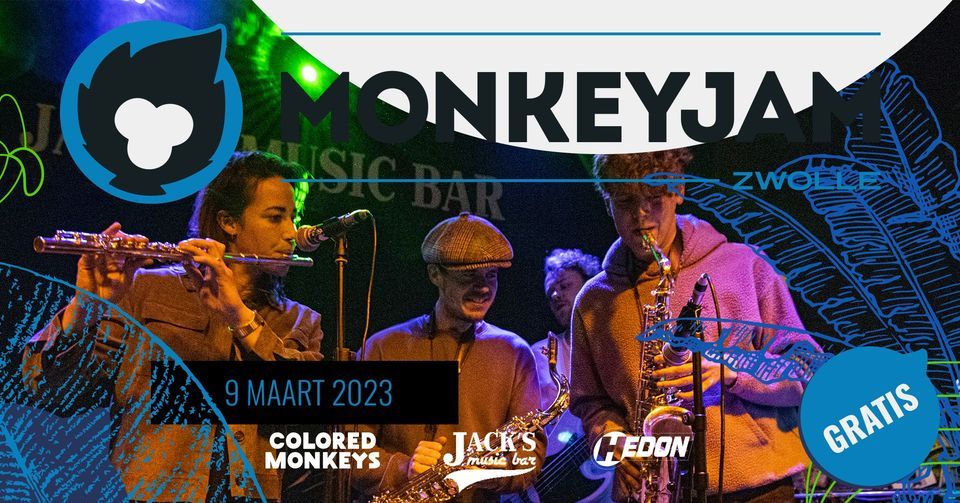 MonkeyJam Zwolle March Session, Jacks Music Bar, Zwolle, 9 March 2023