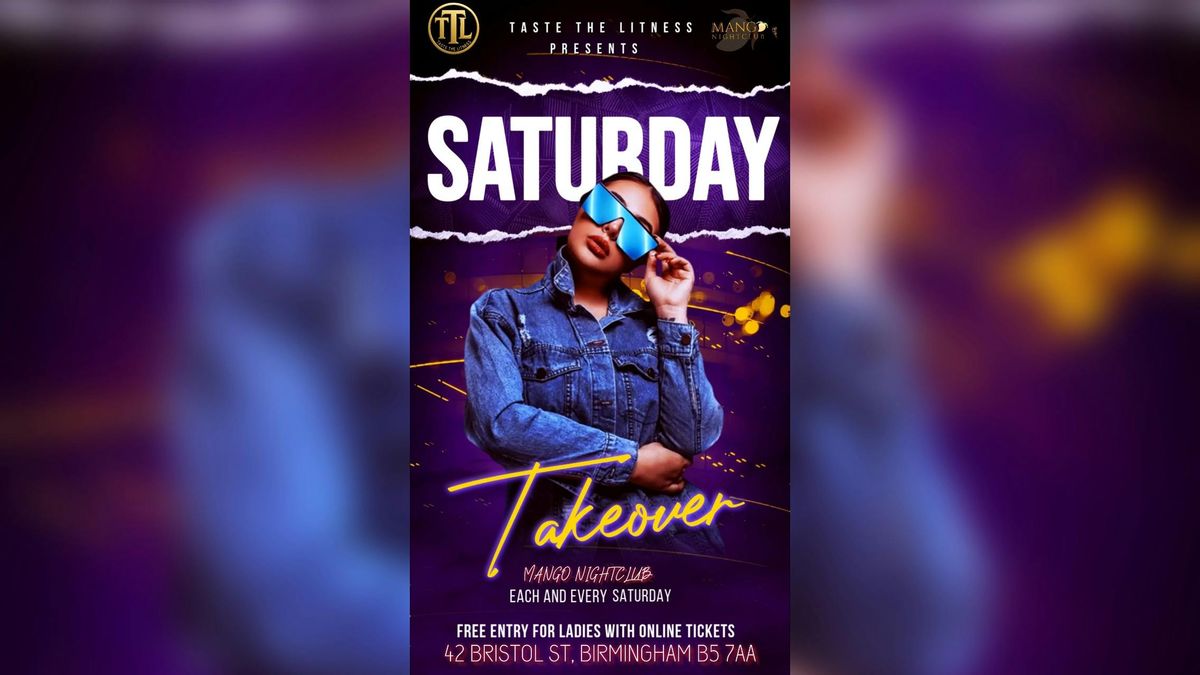 SATURDAY TAKEOVER : DJ RUKKY TAKEOVER  | Event in Birmingham | AllEvents