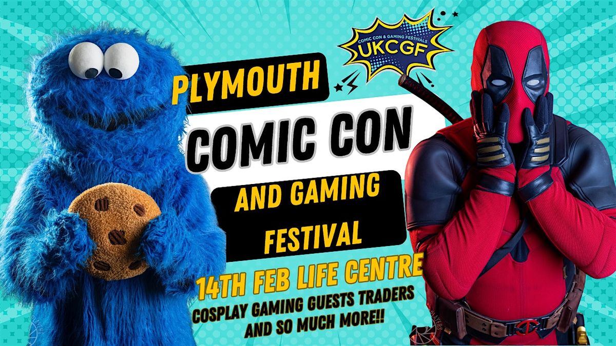 Plymouth Comic Con and Gaming Festival Winter Spring