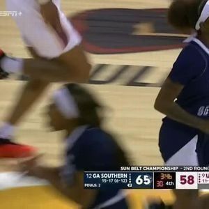 Georgia Southern Eagles at Louisiana Monroe Warhawks Mens Basketball